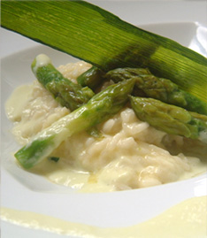 RISOTTO　AUX　ASPERGES　アスパラガスのリゾット